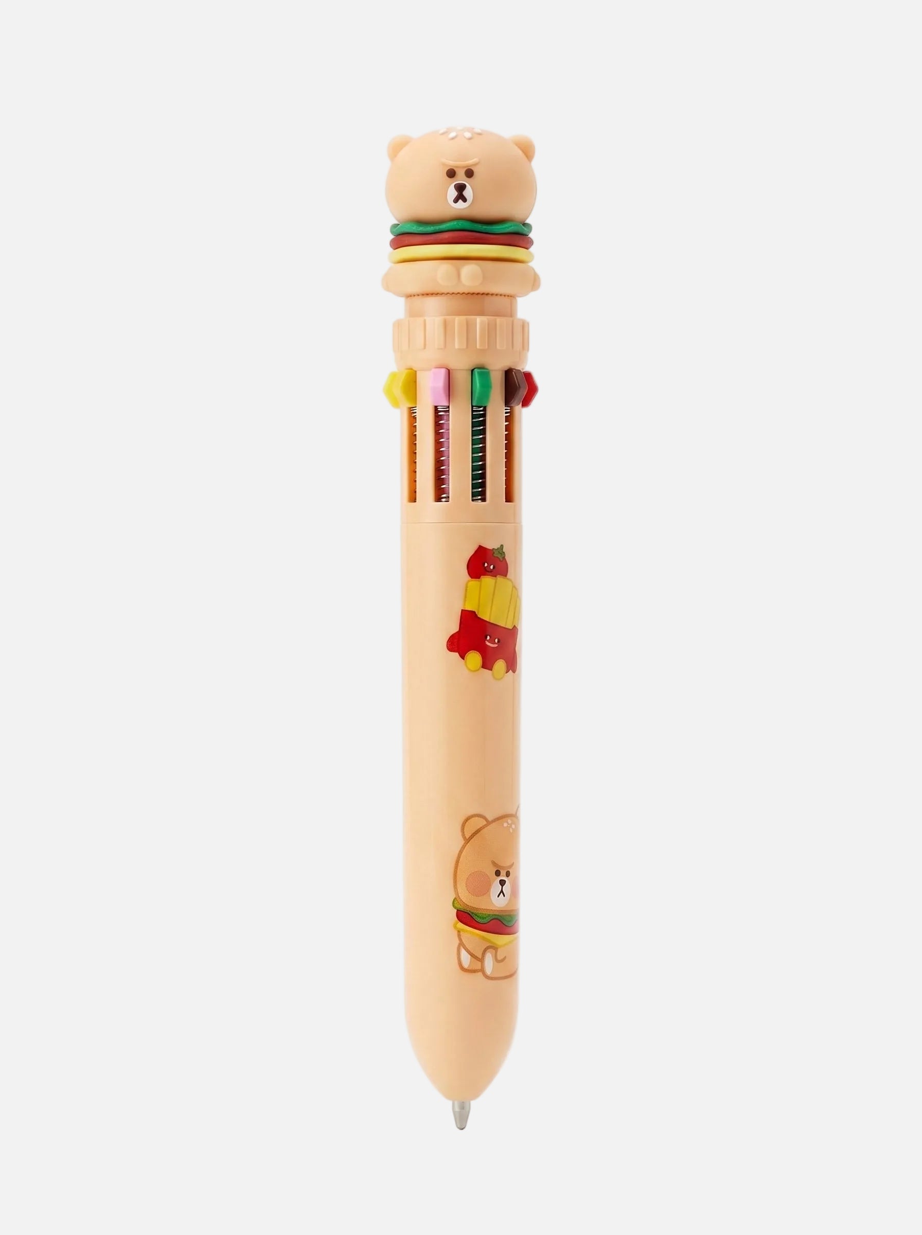 Stylo Kuki 10 Couleurs – Stylo Multicolore Mignon Image principale du produit