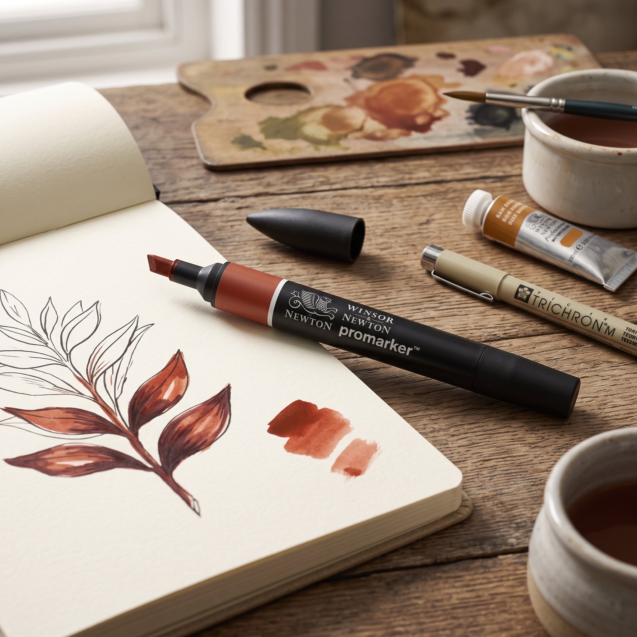 Marqueur Promarker Original – Double Pointe pour Dessin Pro