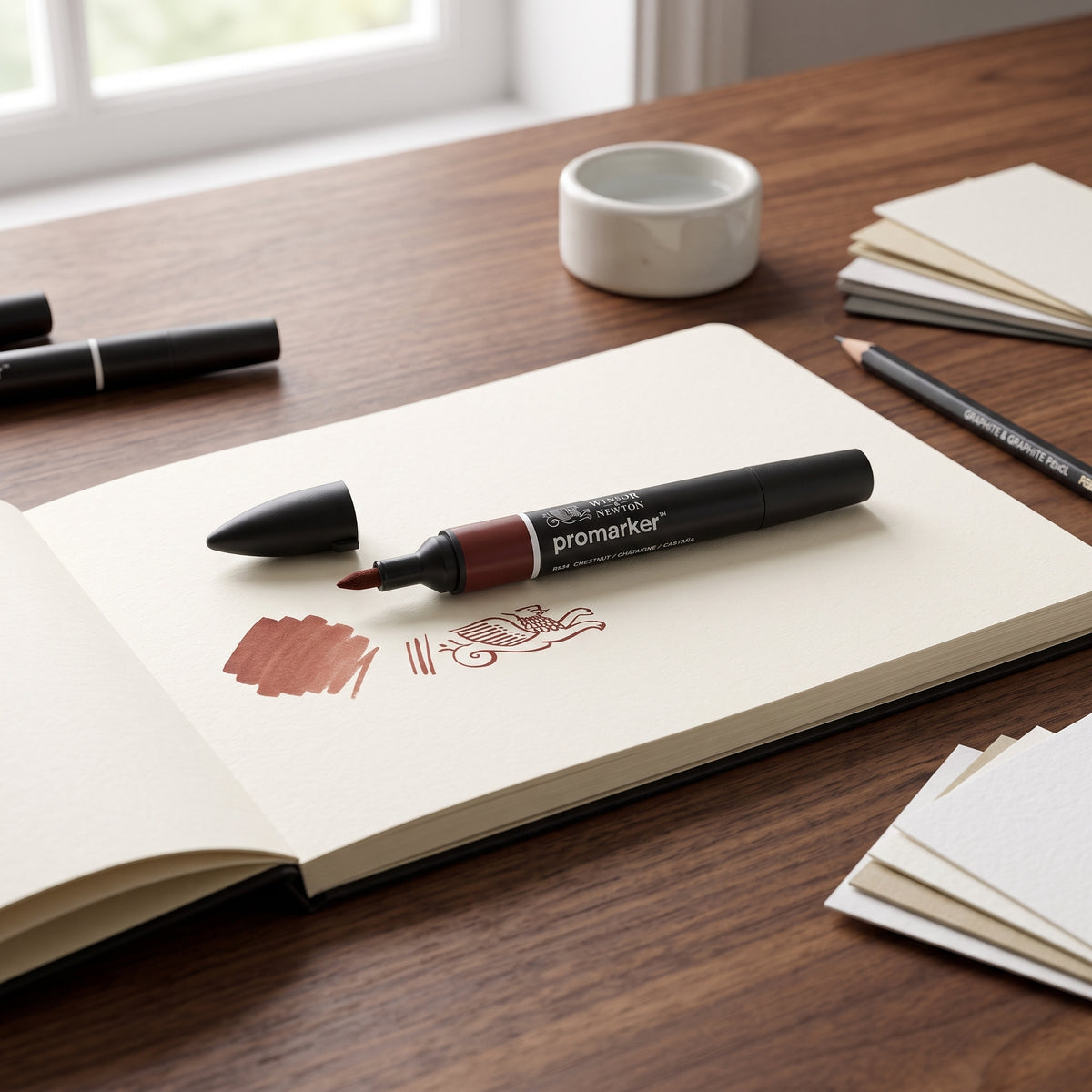 Marqueur Promarker Original – Double Pointe pour Dessin Pro