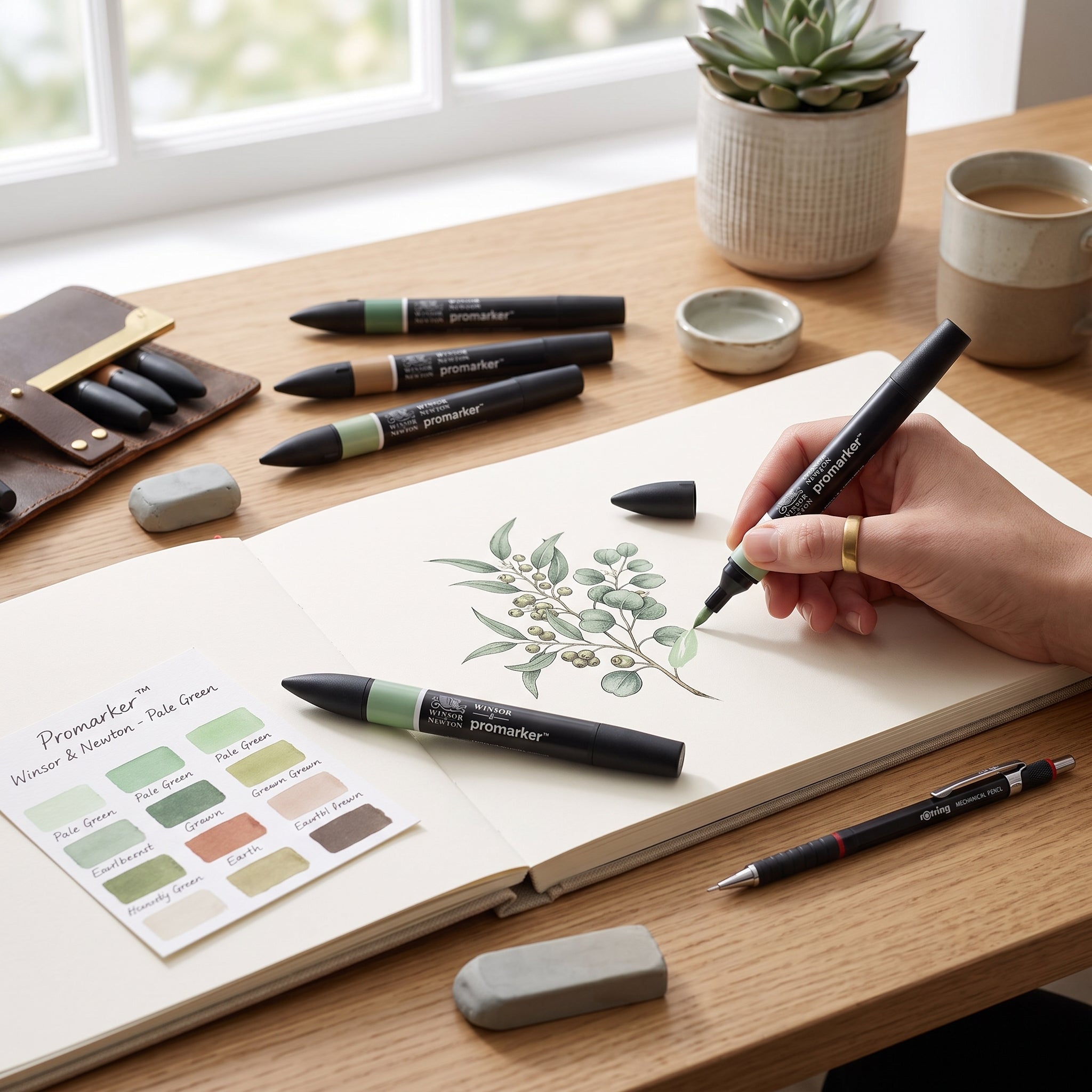 Marqueur Promarker Original – Double Pointe pour Dessin Pro