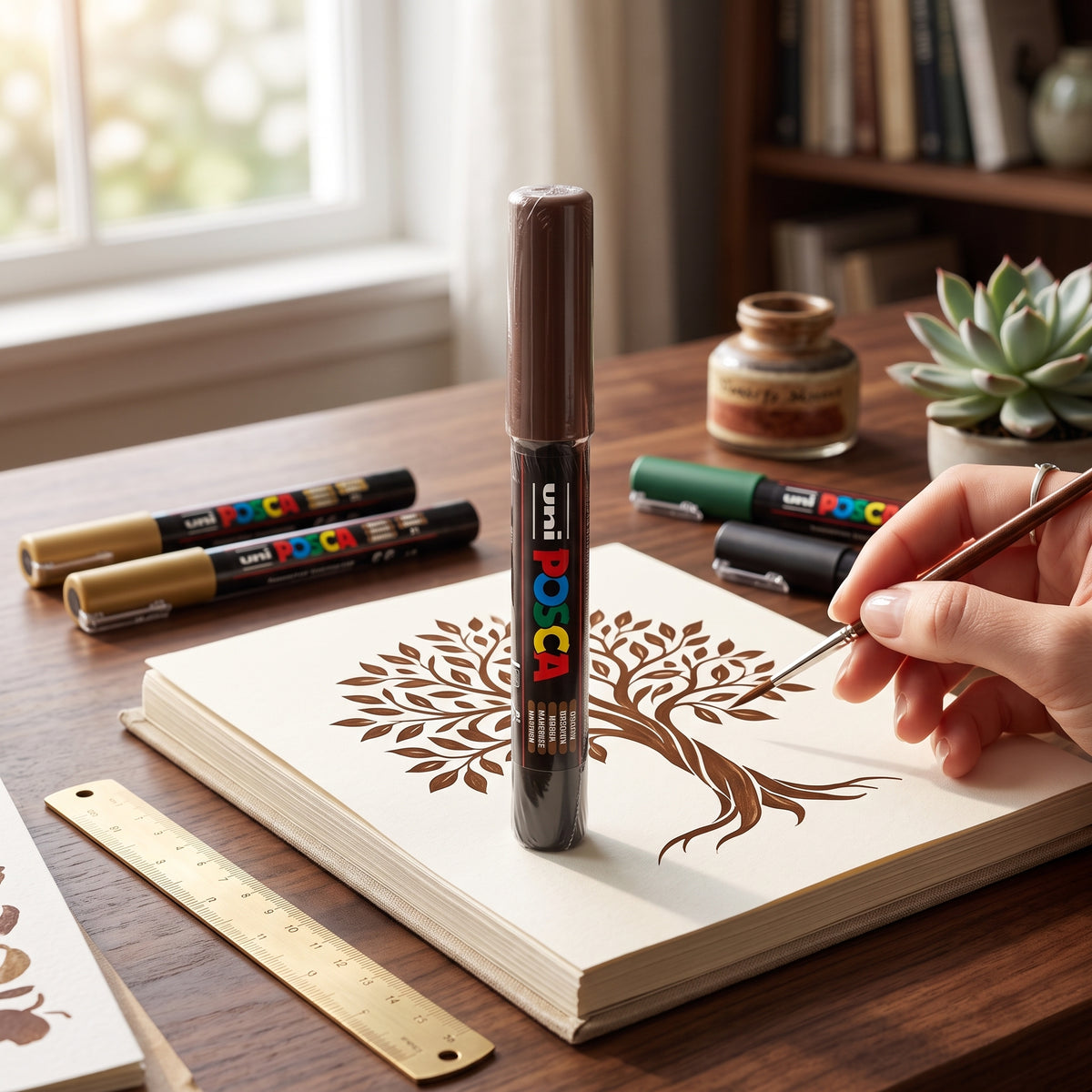 Marqueur Posca PC-1M - Pointe Extra-Fine 0.7mm | Peinture à l'Eau
