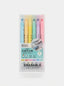 Surligneur double pointe Dreamy Colors – Lot de 6 Fluos