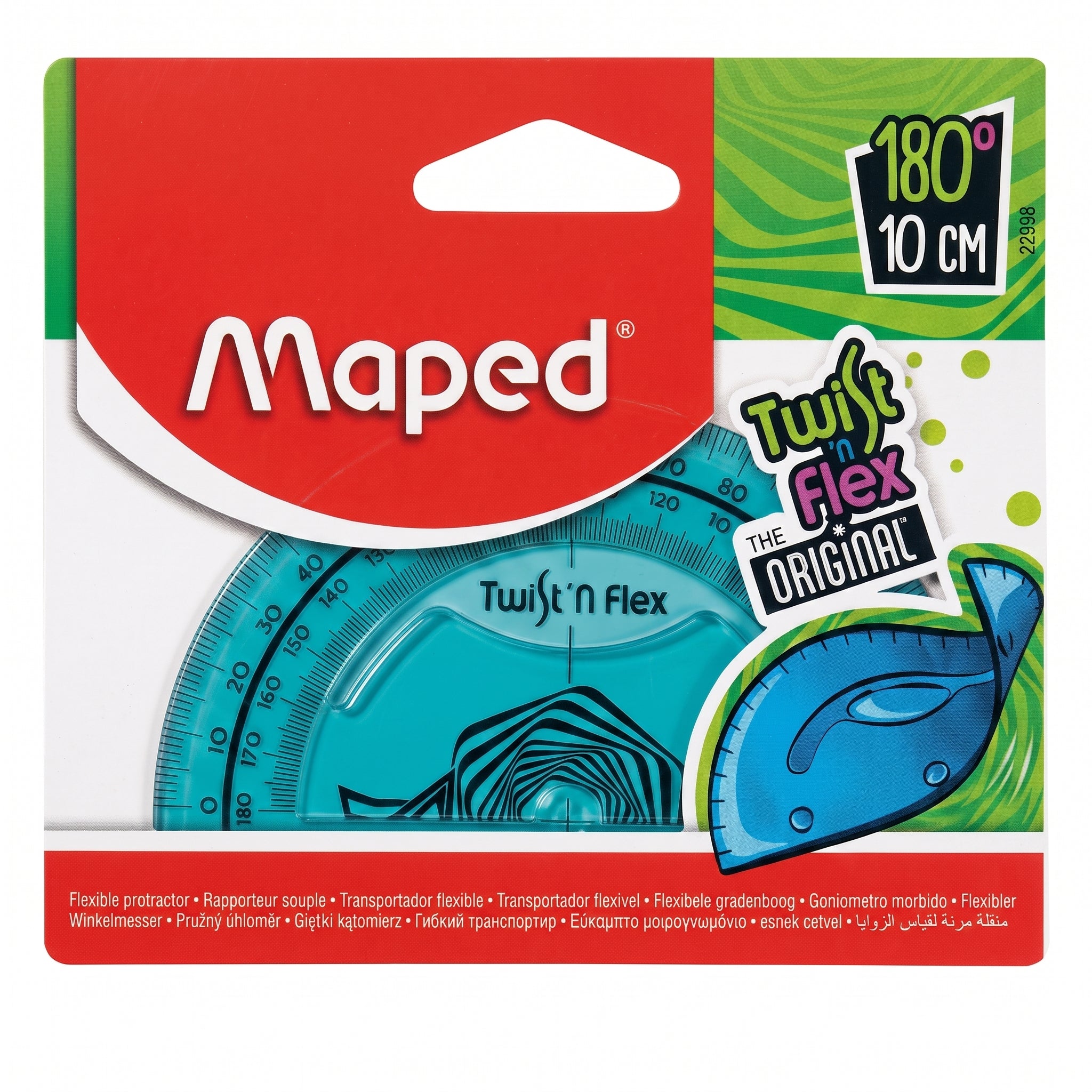 Rapporteur Maped Twist'n Flex 10cm - Rapporteur 180° Flexible Image secondaire du produit