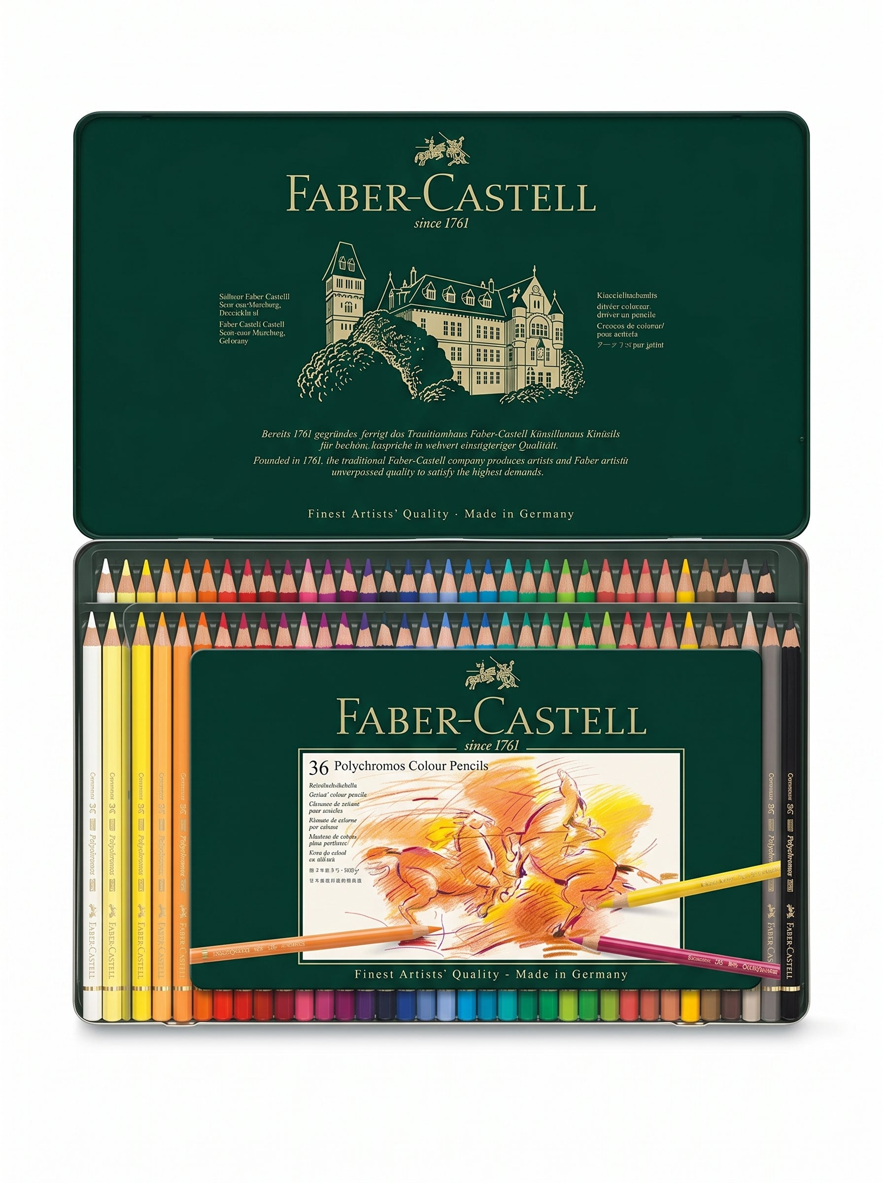 Crayons de couleur Polychromos Faber-Castell (36 et 60 pcs) Image secondaire du produit