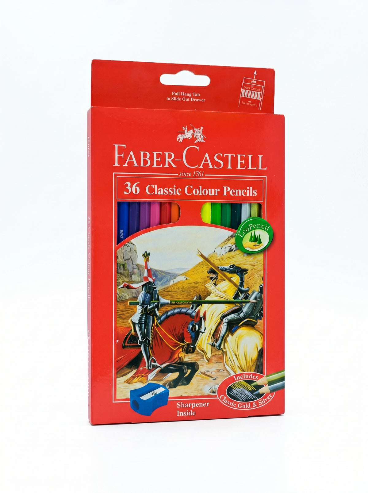 Crayons de couleur Faber-Castell 36 pièces - Pour Dessins et Illustrations