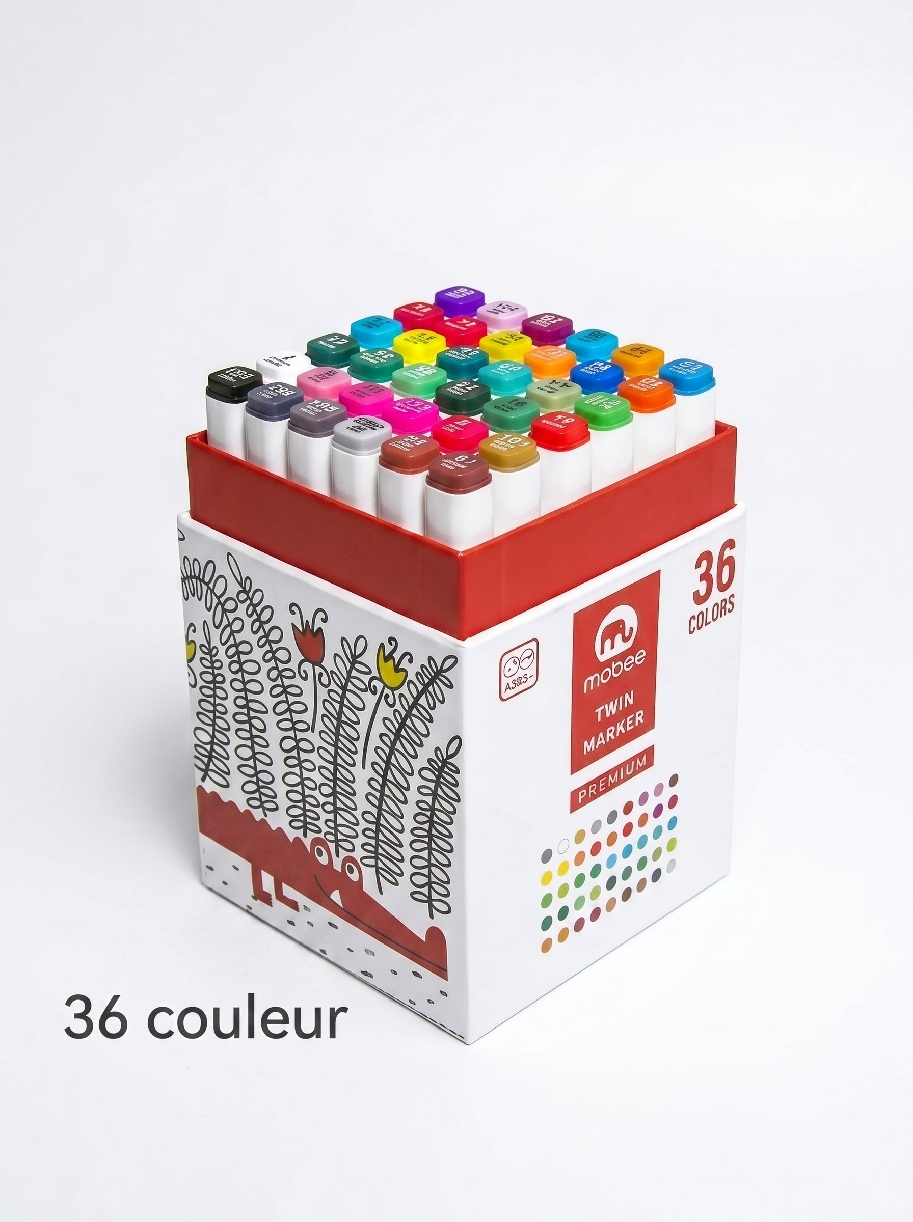 Feutres Promarker – Set Complet Double Pointe pour Artistes et Designers