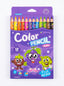 Boîte de 12 Crayons de couleur Jumbo Yalong