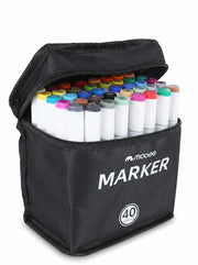 Coffret feutres à alcool Mobee (30, 40, 60, 80 pièces) - L'excellence du dessin créatif