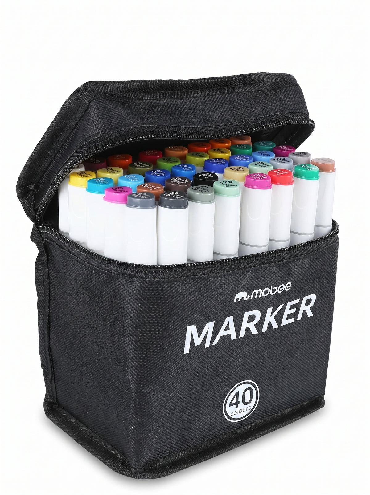 Coffret feutres à alcool Mobee (30, 40, 60, 80 pièces) - L'excellence du dessin créatif