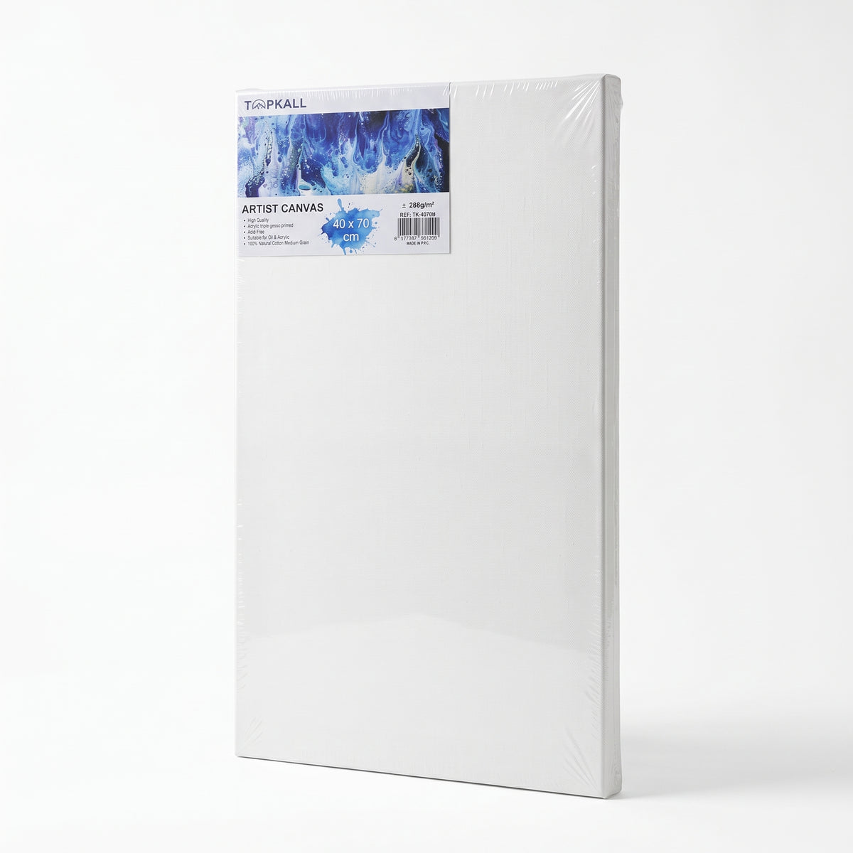 Canvas Tableau à Dessin Blanc TOPKALL - Support Peinture & Croquis
