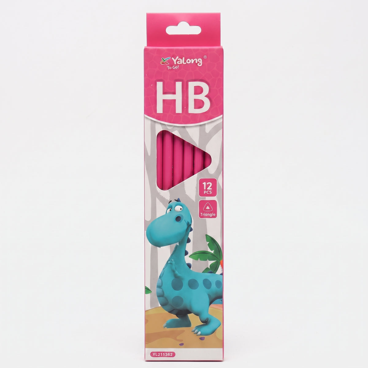 Crayon à papier HB noir Yalong : Boîte de 12 pour la Rentrée