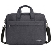 Cartable Porte PC Premium – 3 Poches de Rangement En Gris  Et Noir  Yalong To Go