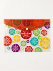 Pochette Porte-Documents A4 – Classeur Plastique avec Bouton Pression