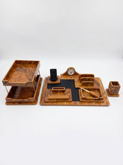 Ensemble de Rangement pour Bureau en Bois | 8 Pièces