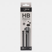 Coffret de 12 : Crayon à papier HB noir Yalong - Qualité Supérieure