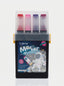 Feutres à alcool 12 couleurs Yalong - Double Pointe