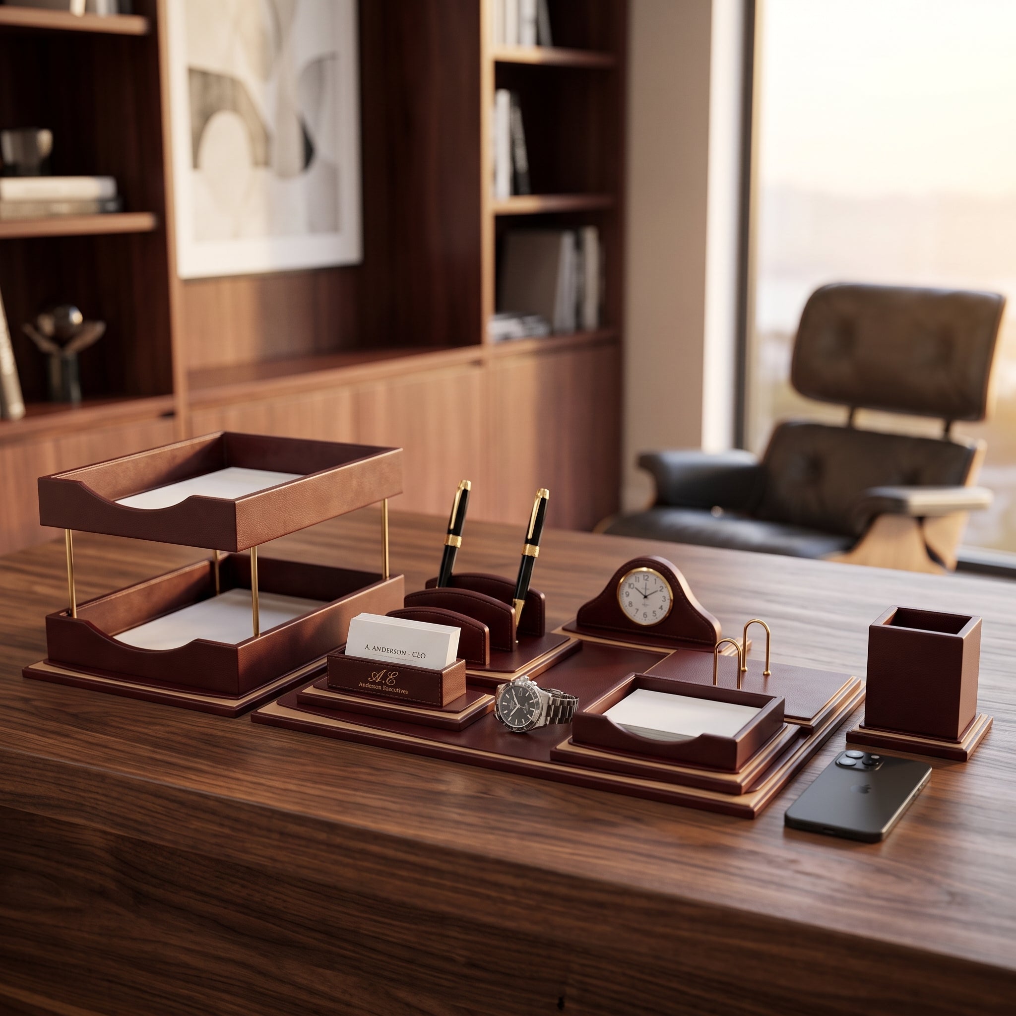 Parure de Bureau Exécutive 8 Pièces