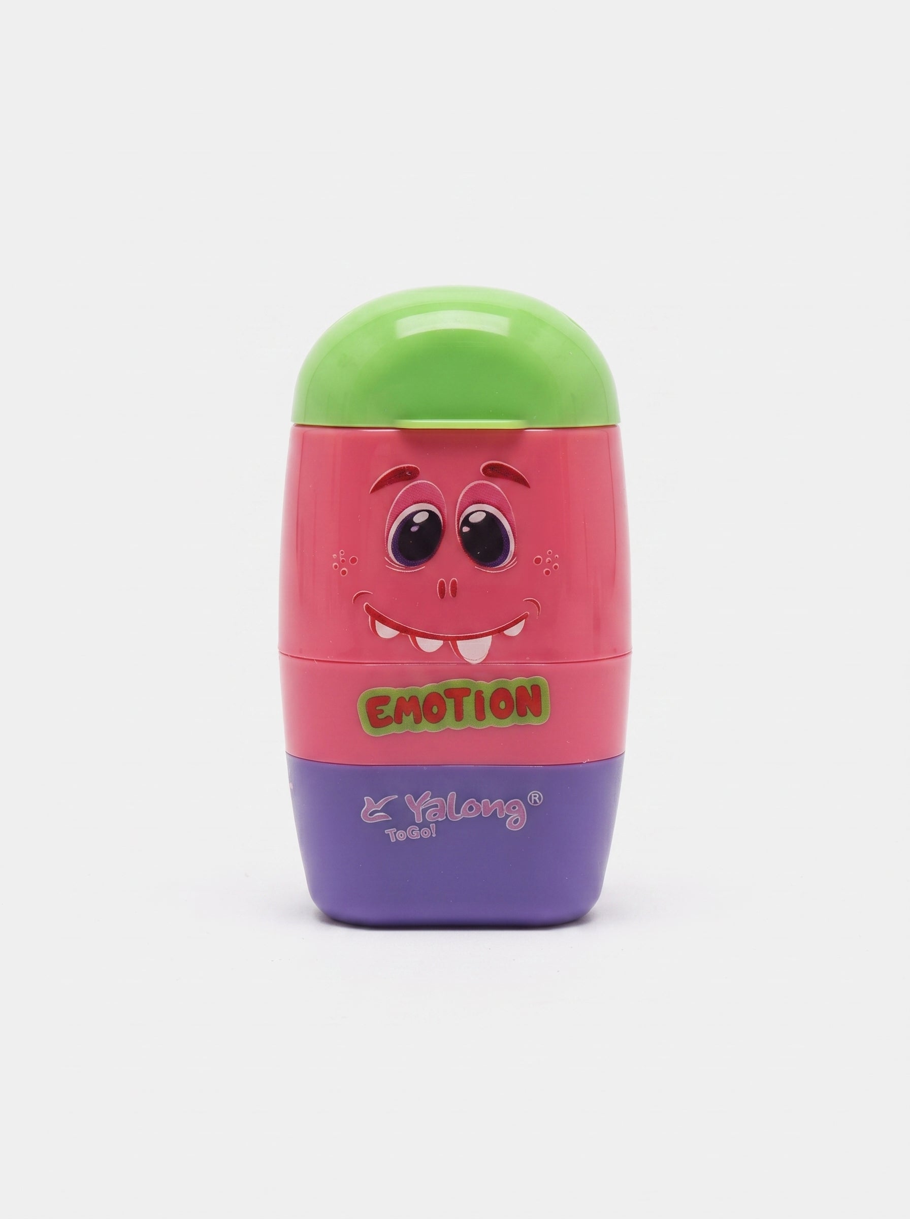 Taille-crayon avec gomme intégrée Yalong "To Go" avec Réservoir