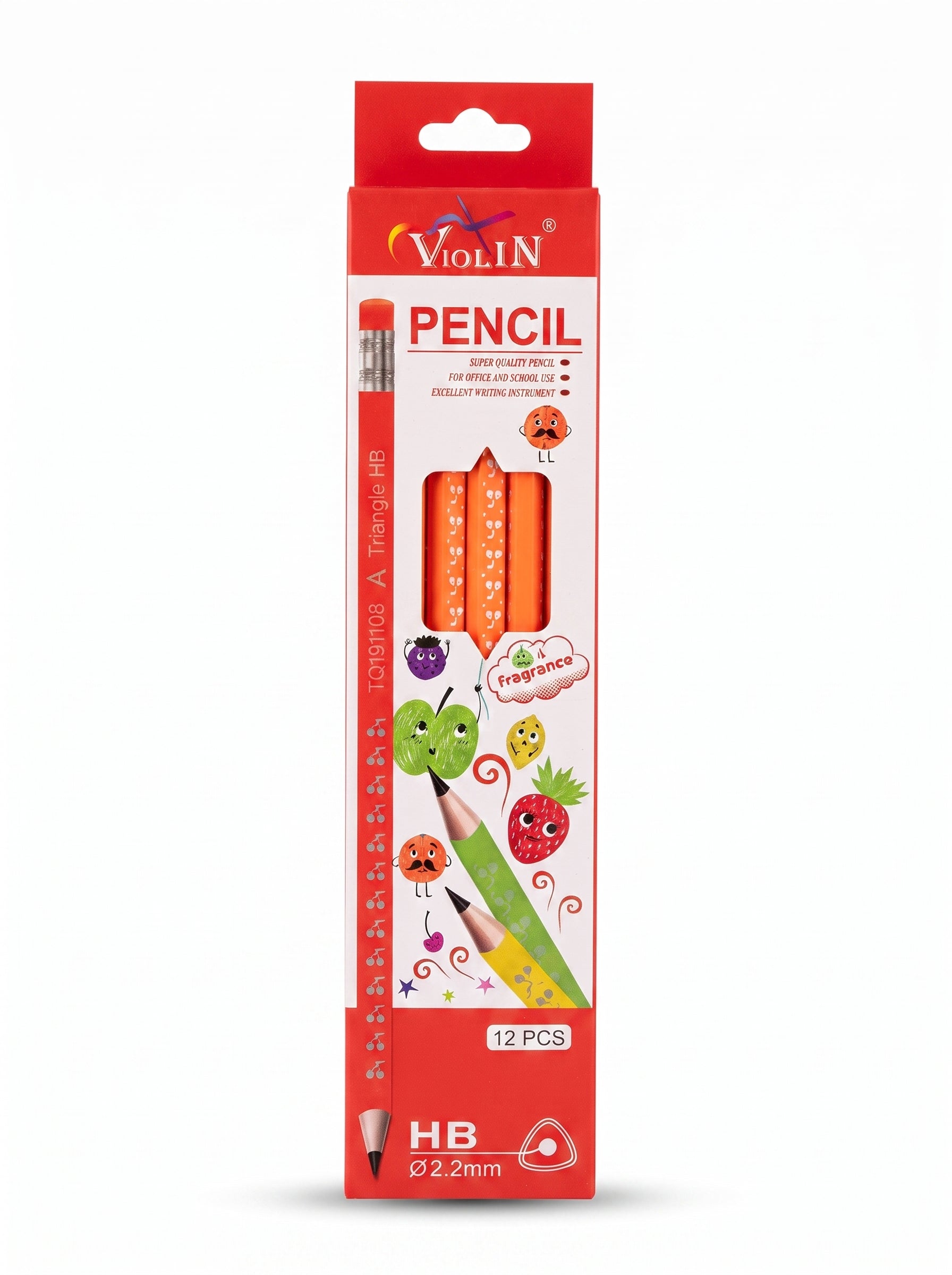Paquet de 12 Crayons HB Noirs – Yalong To Go – Qualité Supérieure