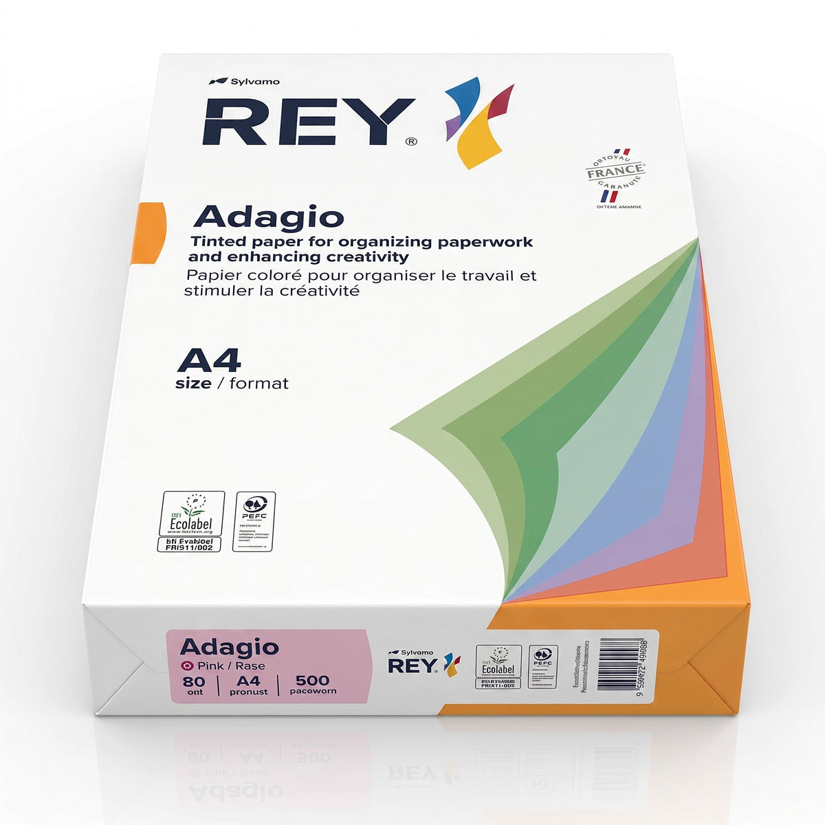 Papier Couleur A4 80g - Rame 500 Feuilles Image principale du produit