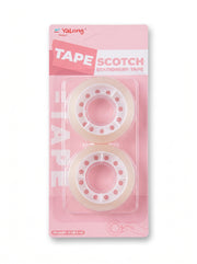 Scotch transparent 1.8 cm – Lot de 2 Rubans Adhésifs Yalong To Go