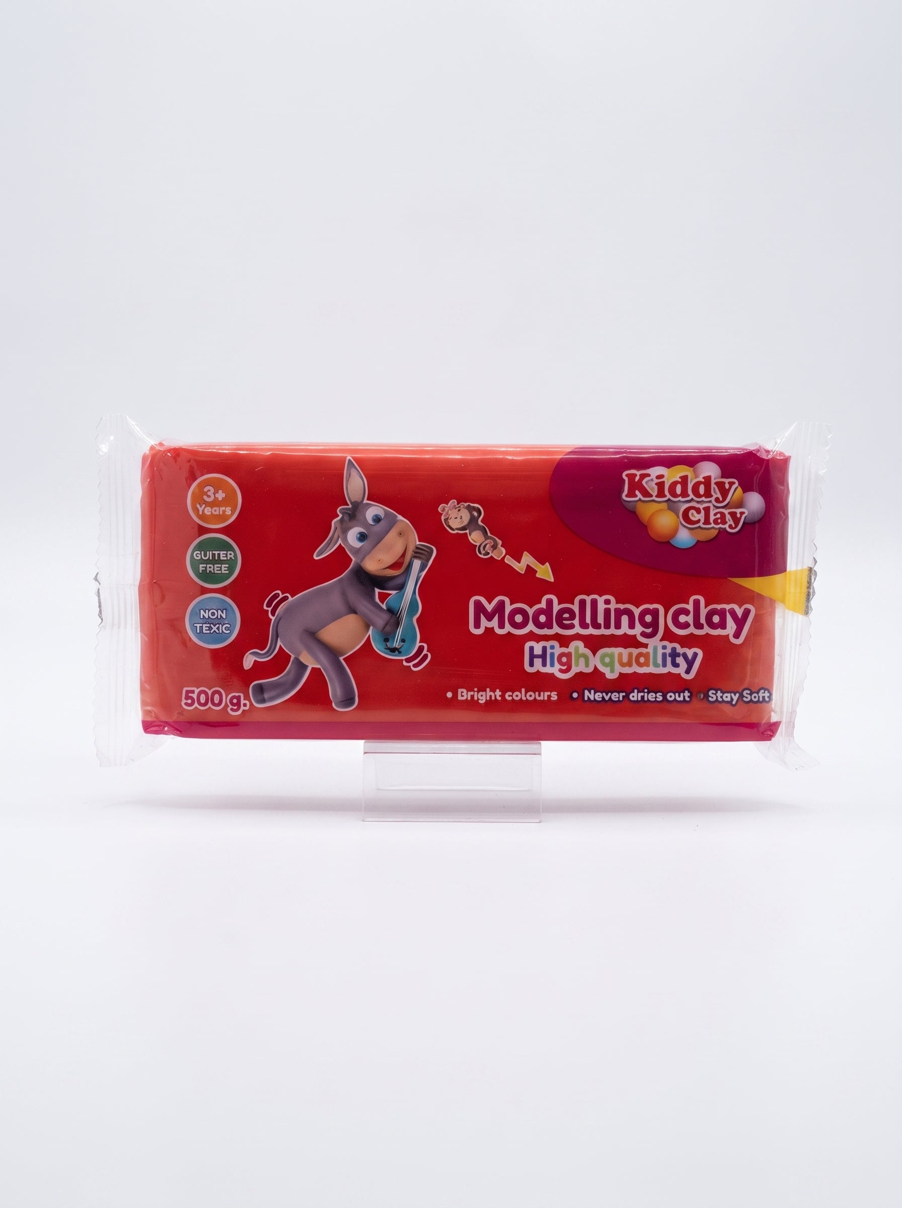 Pâte à Modeler Kiddy Clay - Bloc de 500g - Haute Qualité