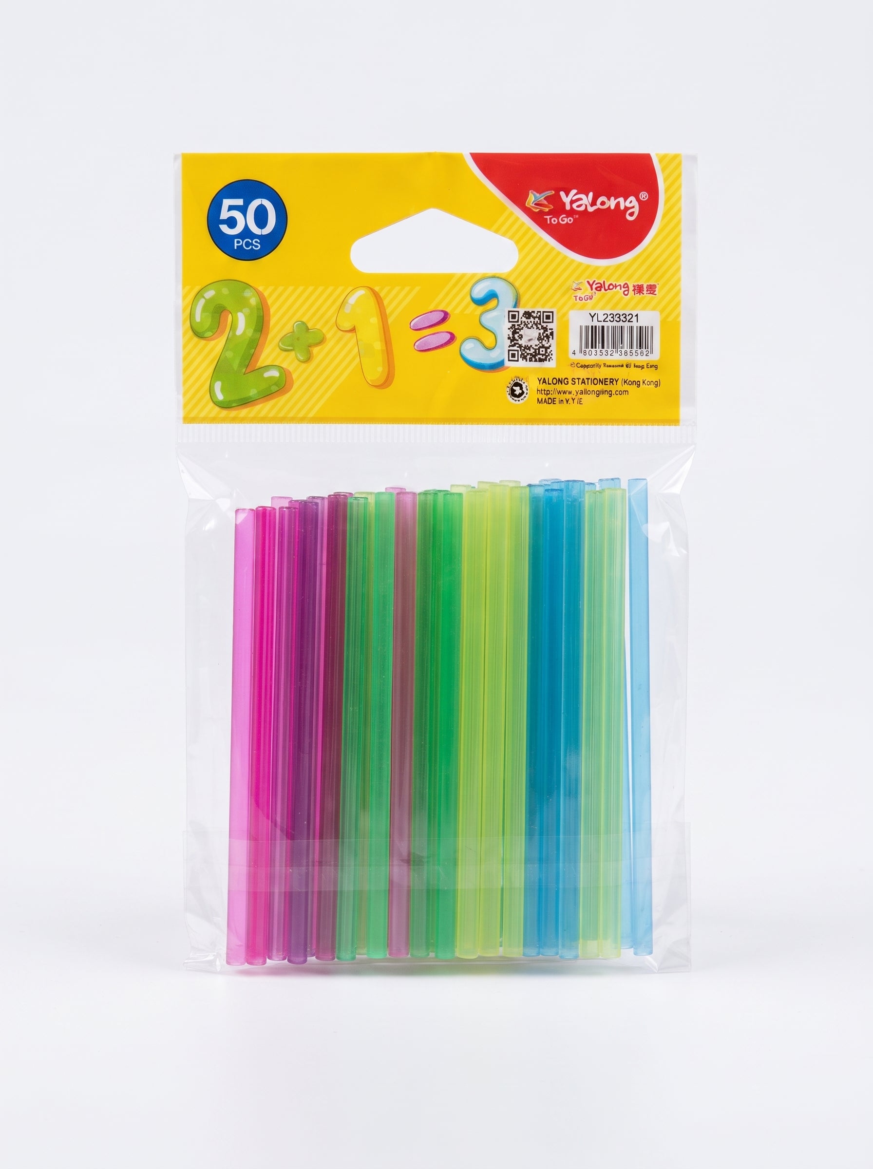 Bûchettes de Comptage Multicolores (Boîte de 50) - Matériel Éducatif
