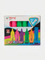 Boîte 12 surligneurs fluo Yalong – Couleurs Vives Assorties