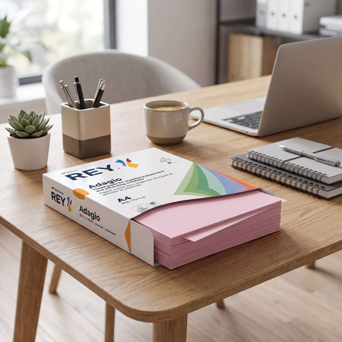 Papier Couleur A4 80g - Rame 500 Feuilles