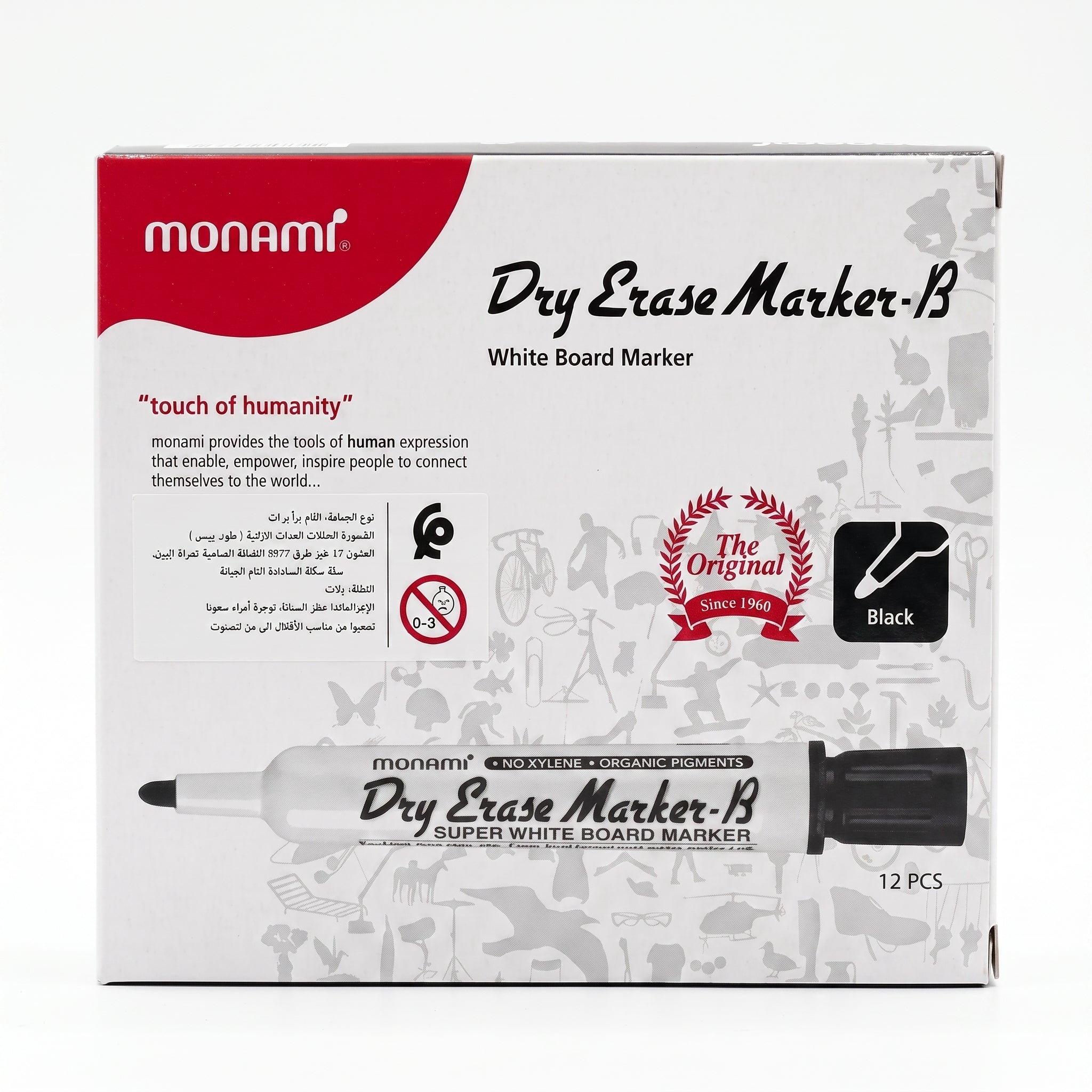 Marqueur tableau blanc Monami