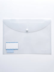 Pochette Porte-Documents – Format A4, Plastique Souple et Durable