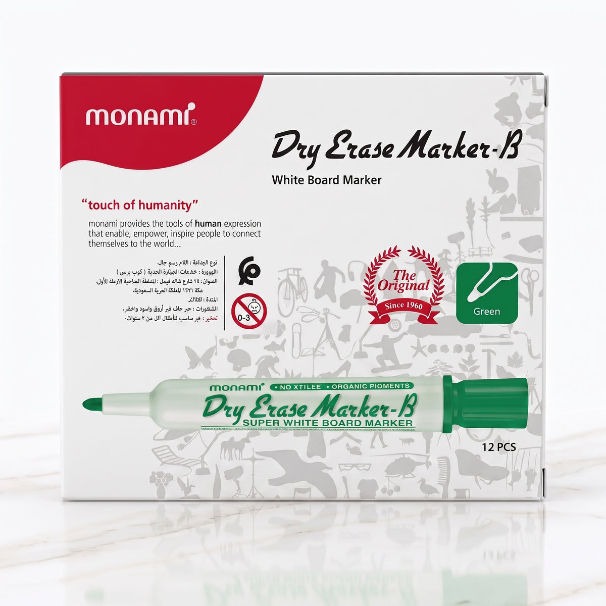 Marqueur tableau blanc Monami