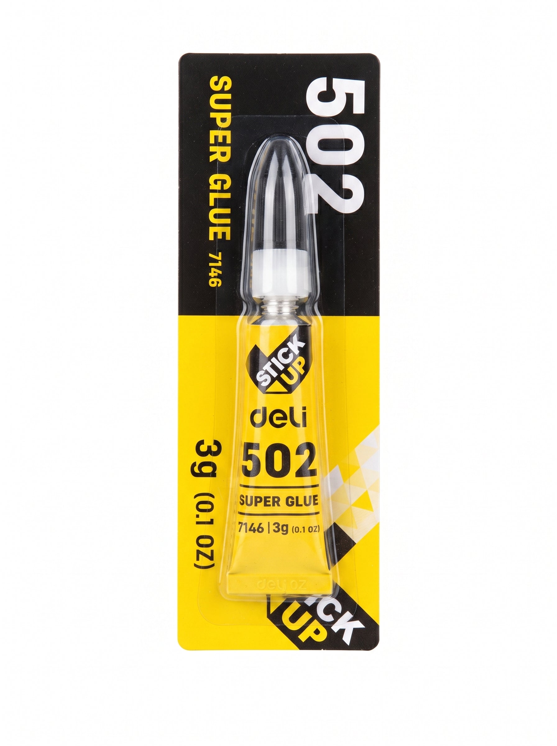 Super Glue 3g Deli - Colle Liquide Extra Forte pour Réparations