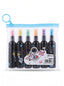 Lot de 6 Feutres Surligneurs Fluorescents Couleurs Vives
