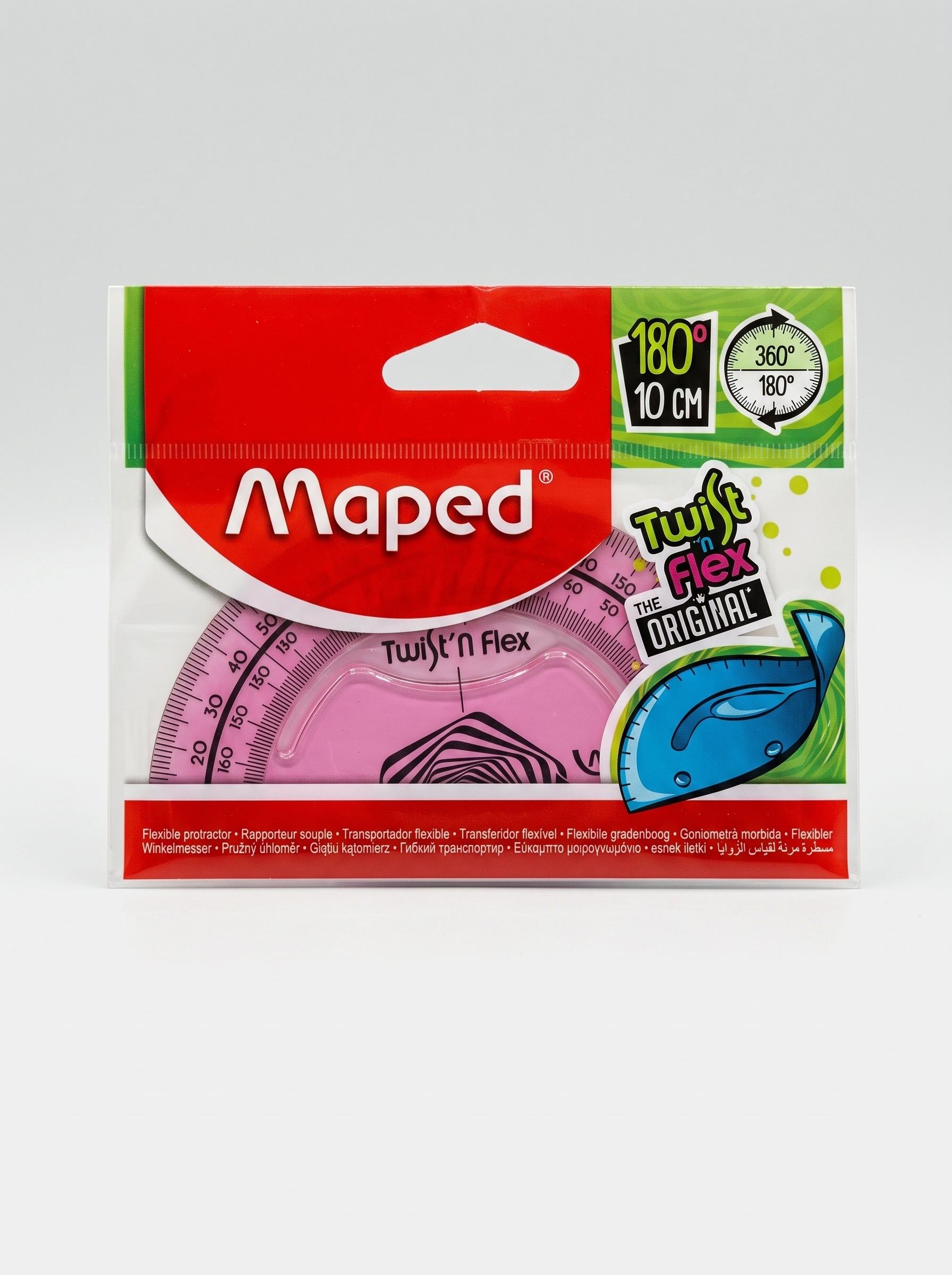 Rapporteur Maped Twist'n Flex 10cm - Rapporteur 180° Flexible Image secondaire du produit