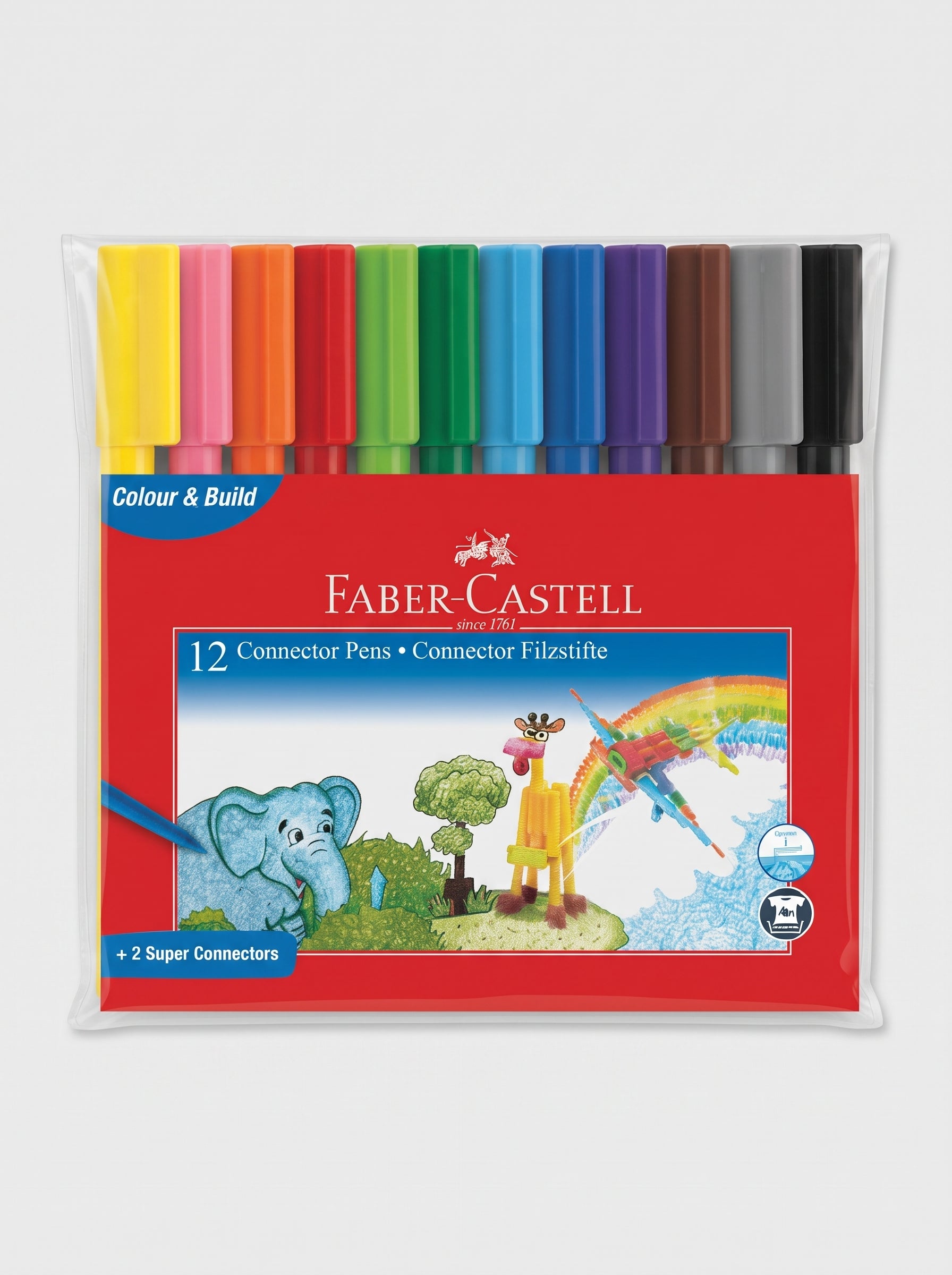 Feutres de coloriage 12 pièces Faber-Castell
