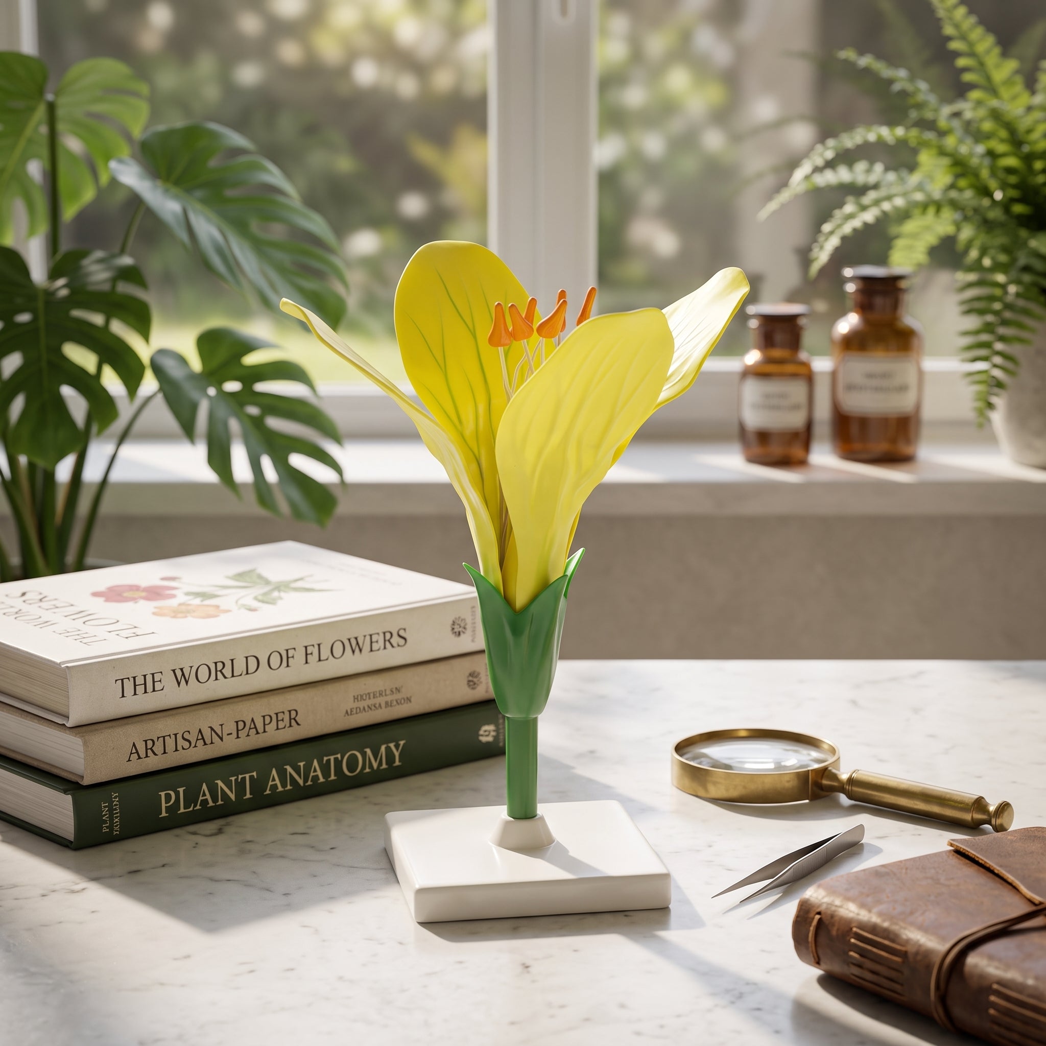 Modèle Anatomique : Fleur de Colza 3D Image secondaire du produit