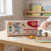 Pâte à Modeler Kiddy Clay - Bloc de 500g - Haute Qualité