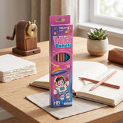 Crayon à papier HB noir Yalong : Boîte de 12