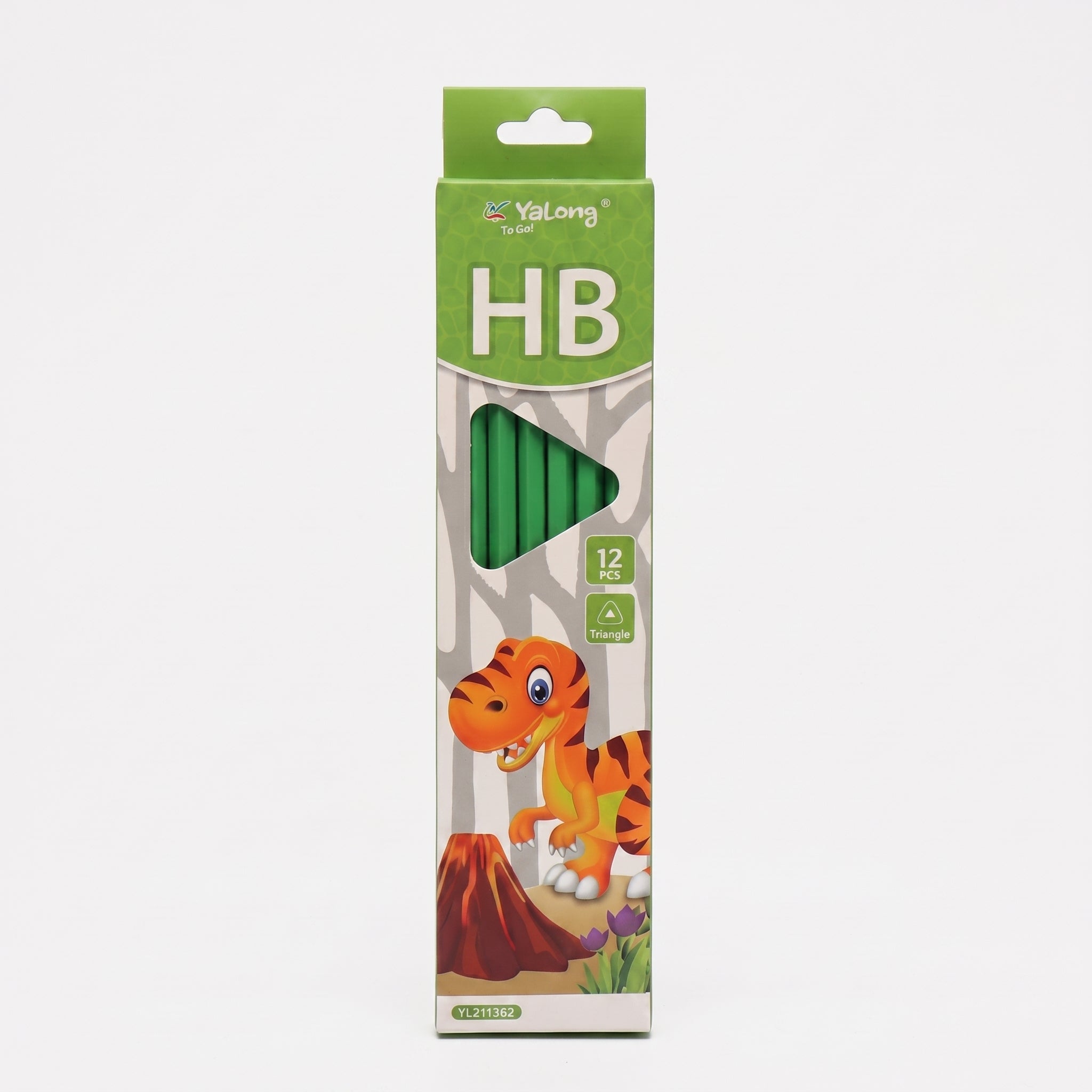 Crayon à papier HB noir Yalong : Boîte de 12 pour la Rentrée