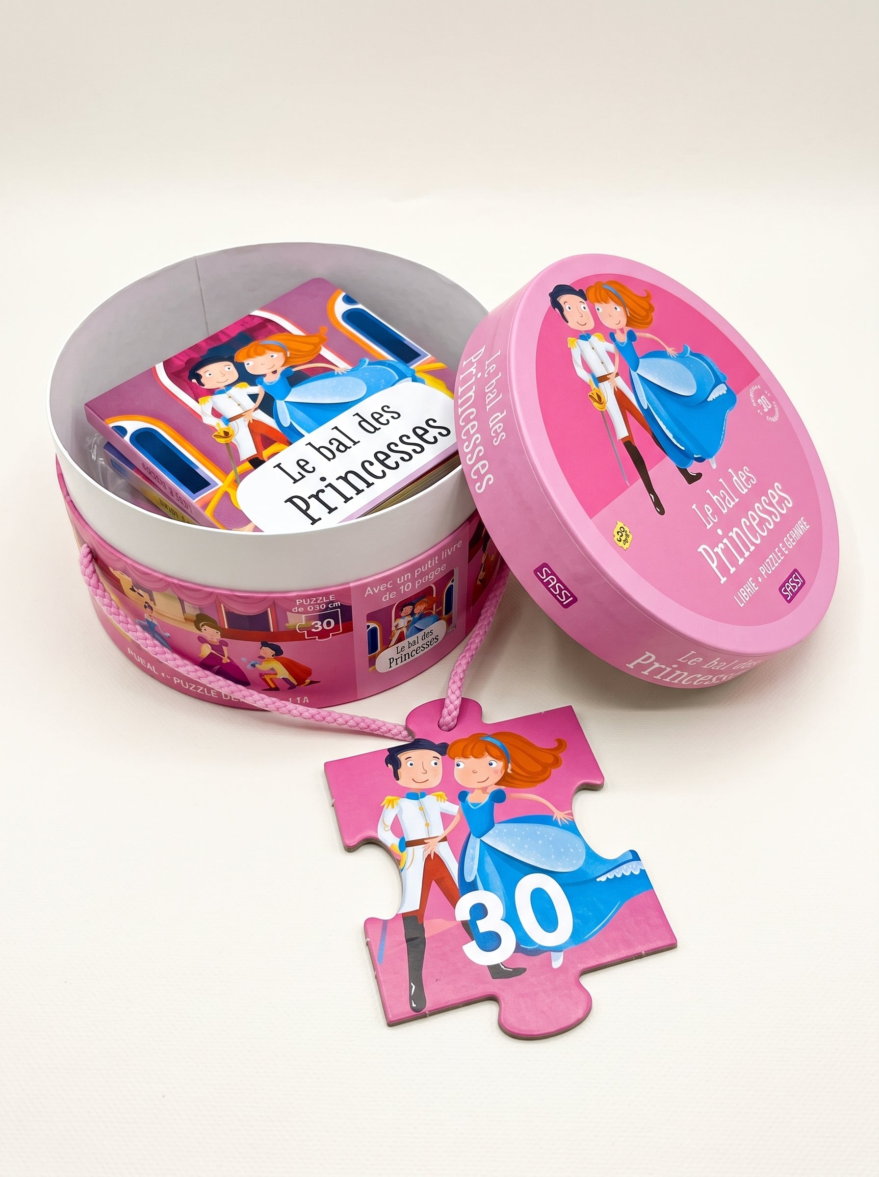 Coffret Livre et Puzzle Géant Animaux – Jeu Éducatif pour Enfants