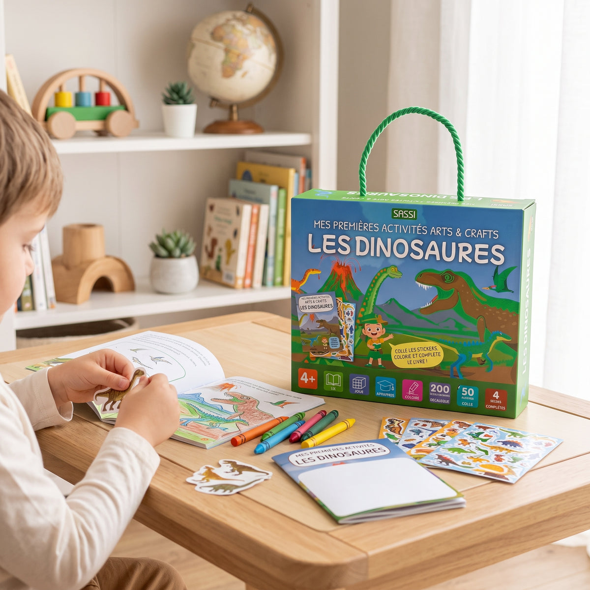 Coffret Créatif Sassi Animaux – Mes Premières Activités Arts & Crafts