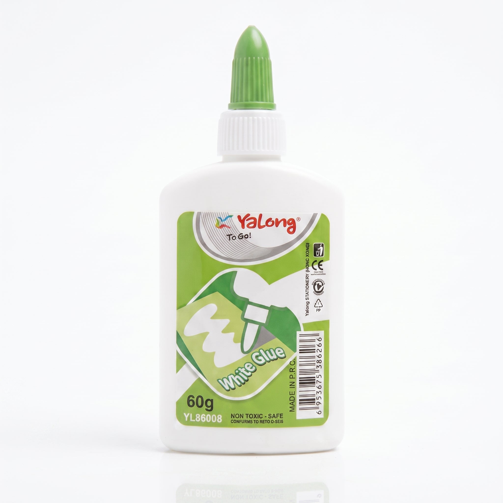 Colle blanche 60g Yalong - Flacon Liquide Pratique To Go Image principale du produit