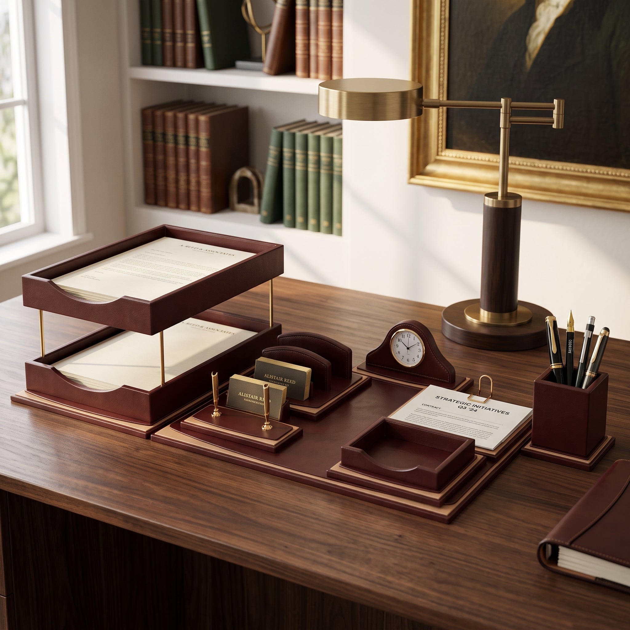 Parure de Bureau Exécutive 8 Pièces