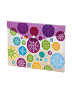 Pochette Porte-Documents A4 – Classeur Plastique avec Bouton Pression