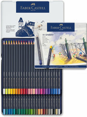 Crayons de couleur Faber-Castell 48 pièces | Coffret de haute qualité