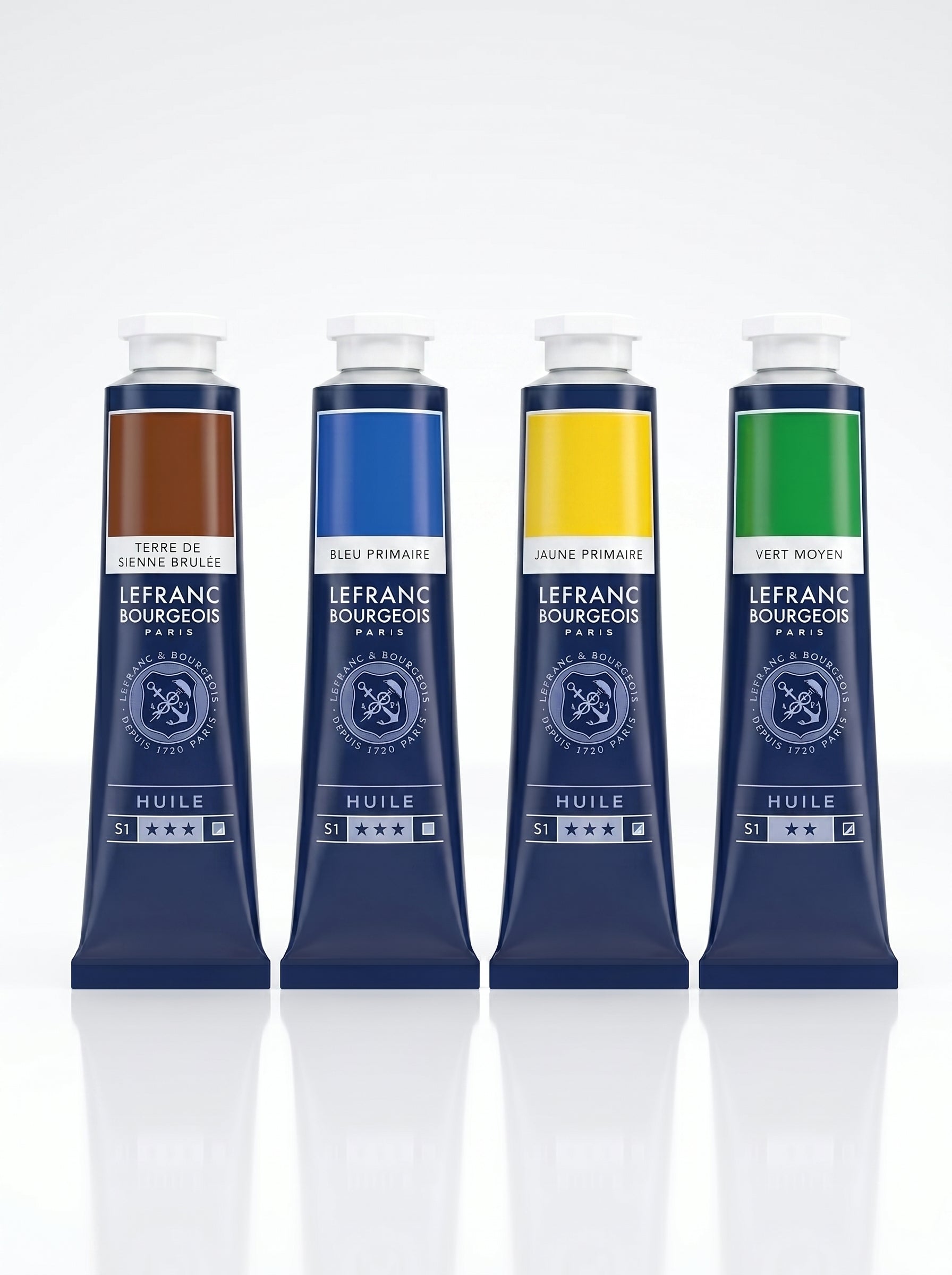 Peinture à l'huile fine Lefranc Bourgeois - Tube 40ml