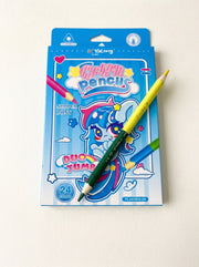 Crayons de couleur jumbo 12 pièces pour le Dessin