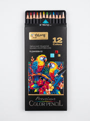 Crayons de couleur 12pcs Yalong To Go - Matériel Dessin