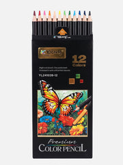 Crayons de couleur 12pcs Yalong To Go - Matériel Dessin